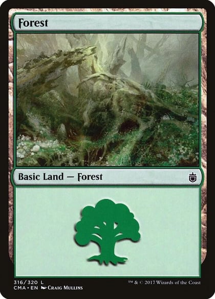 Forest (316), Commander Anthology 316