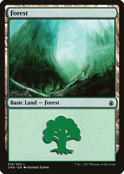 Forest (319), Commander Anthology 319