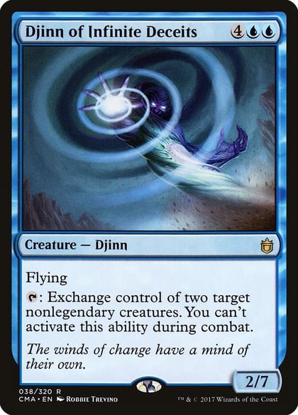 Djinn of Infinite Deceits, Commander Anthology 38