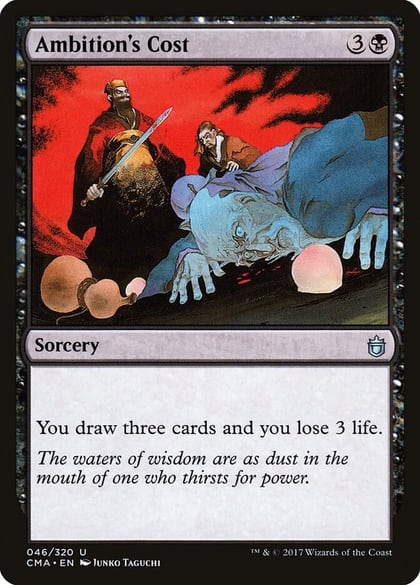 Ambition's Cost, Commander Anthology 46