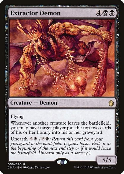 Extractor Demon, Commander Anthology 59