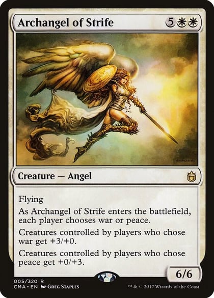 Archangel of Strife, Commander Anthology 5