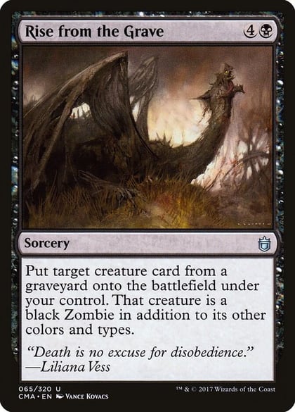 Rise from the Grave, Commander Anthology 65