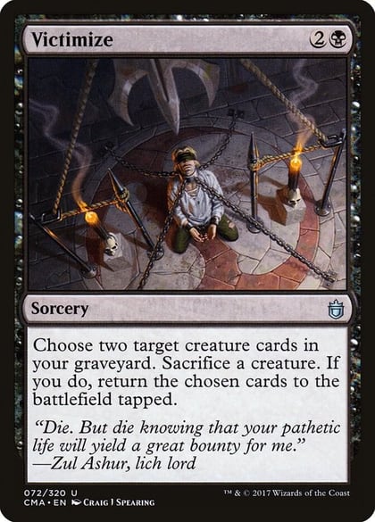 Victimize, Commander Anthology 72