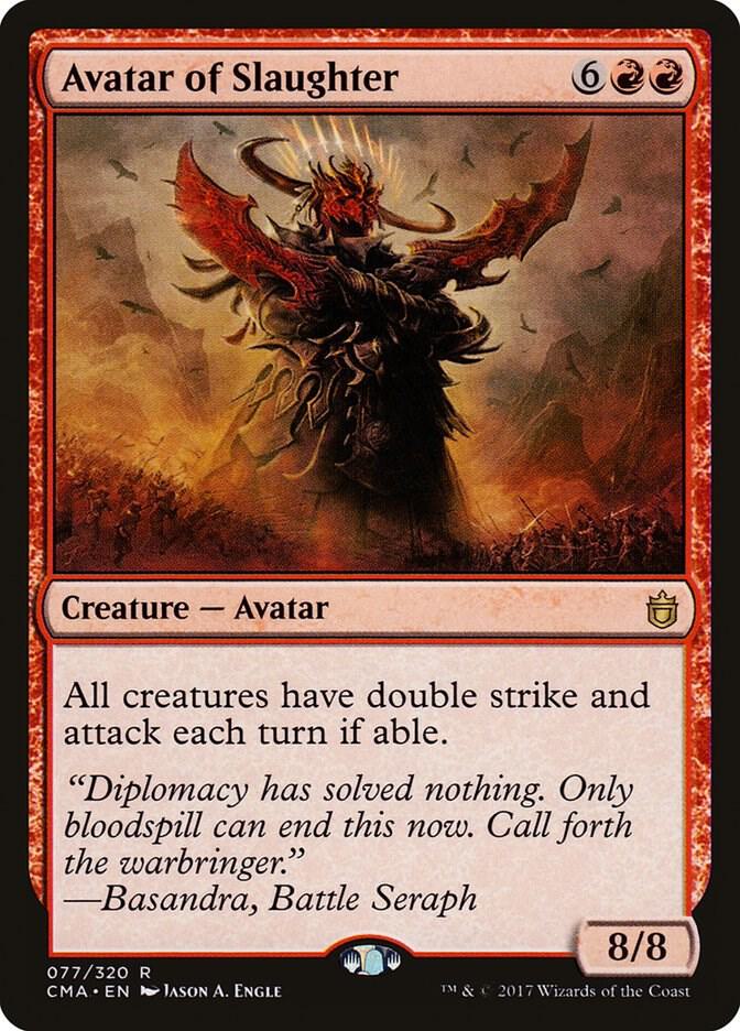 Avatar of Slaughter, Commander Anthology 77