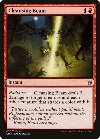 Cleansing Beam, Commander Anthology 78