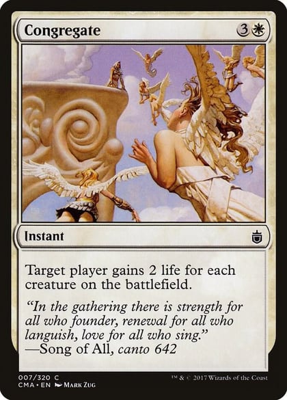 Congregate, Commander Anthology 7