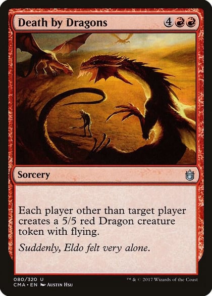 Death by Dragons, Commander Anthology 80