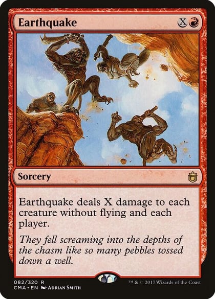 Earthquake, Commander Anthology 82