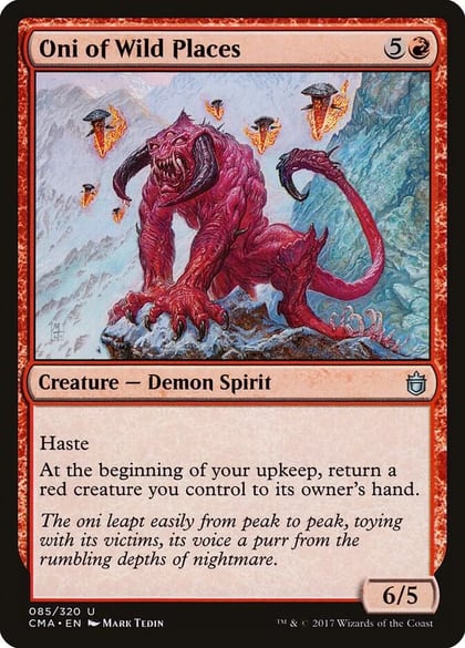 Oni of Wild Places, Commander Anthology 85