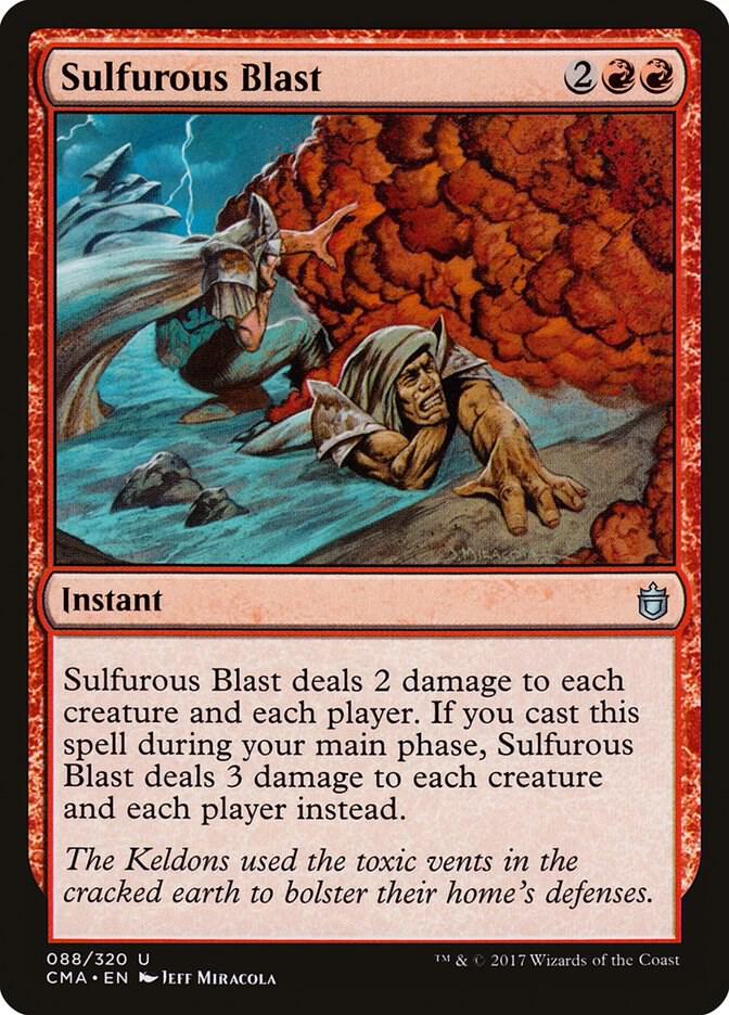 Sulfurous Blast, Commander Anthology 88