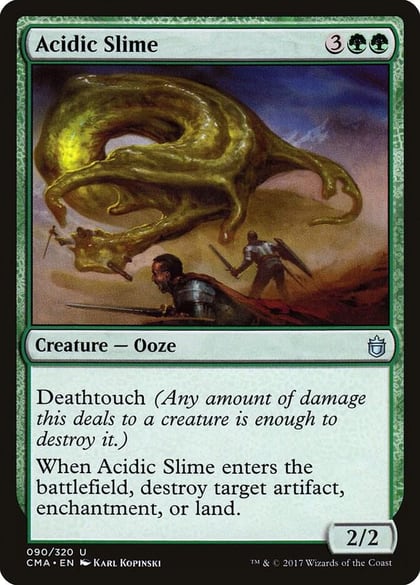 Acidic Slime, Commander Anthology 90