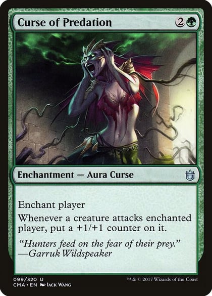 Curse of Predation, Commander Anthology 99