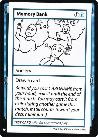 Memory Bank, Mystery Booster: Convention Edition Exclusives #202645