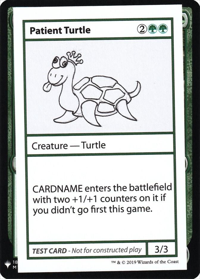 Patient Turtle, Mystery Booster: Convention Edition Exclusives #202651