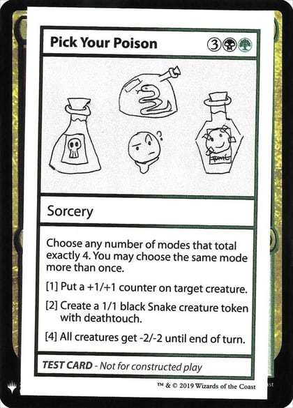 Pick Your Poison, Mystery Booster: Convention Edition Exclusives #202653