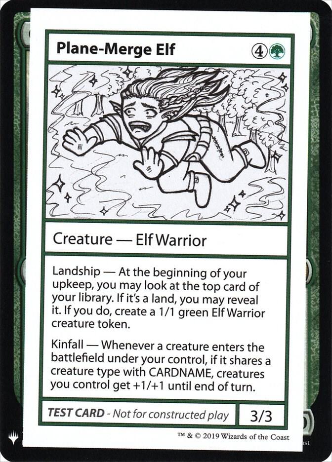 Plane-Merge Elf, Mystery Booster: Convention Edition Exclusives #202655