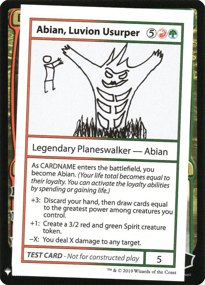 Abian, Luvion Usurper, Mystery Booster: Convention Edition Exclusives #202659