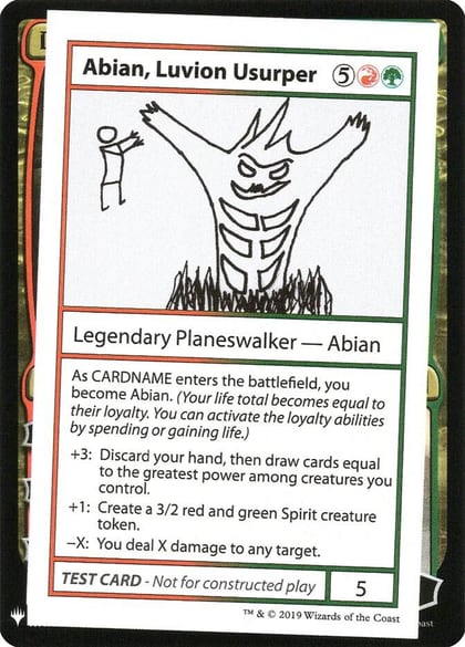 Abian, Luvion Usurper, Mystery Booster: Convention Edition Exclusives #202659