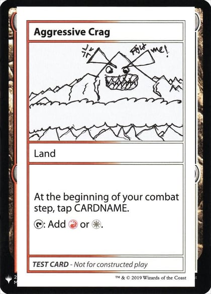 Aggressive Crag, Mystery Booster: Convention Edition Exclusives #202661
