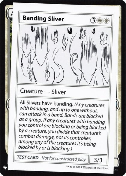 Banding Sliver, Mystery Booster: Convention Edition Exclusives #202667