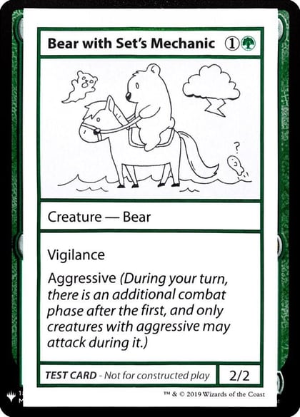 Bear with Set's Mechanic, Mystery Booster: Convention Edition Exclusives #202672