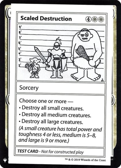 Scaled Destruction, Mystery Booster: Convention Edition Exclusives #202673