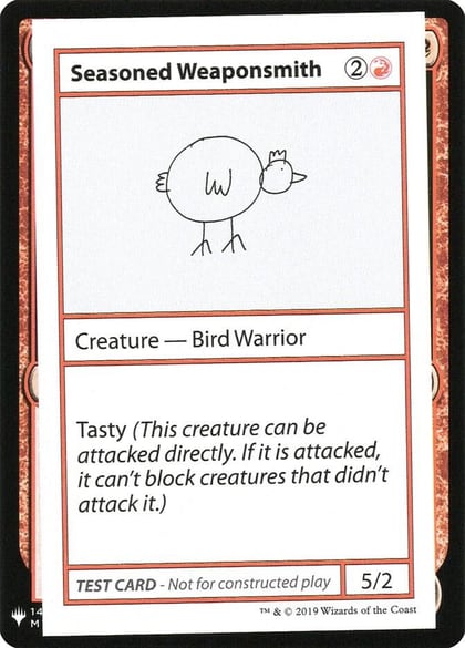 Seasoned Weaponsmith, Mystery Booster: Convention Edition Exclusives #202674