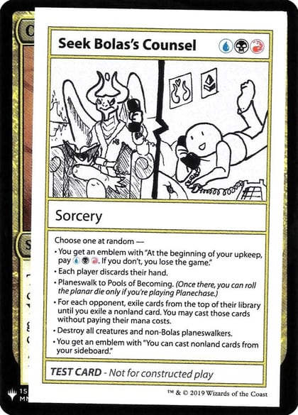 Seek Bolas's Counsel, Mystery Booster: Convention Edition Exclusives #202676