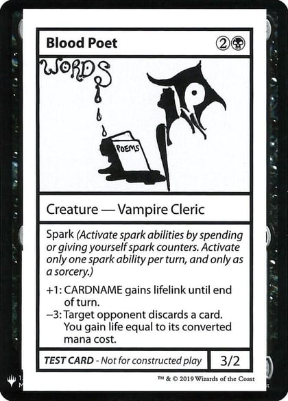 Blood Poet, Mystery Booster: Convention Edition Exclusives #202678