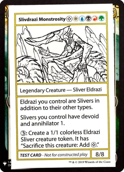 Slivdrazi Monstrosity, Mystery Booster: Convention Edition Exclusives #202681