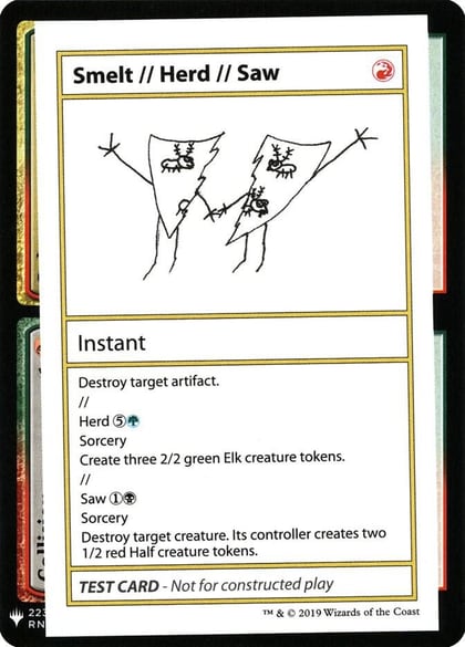 Smelt // Herd // Saw, Mystery Booster: Convention Edition Exclusives #202685