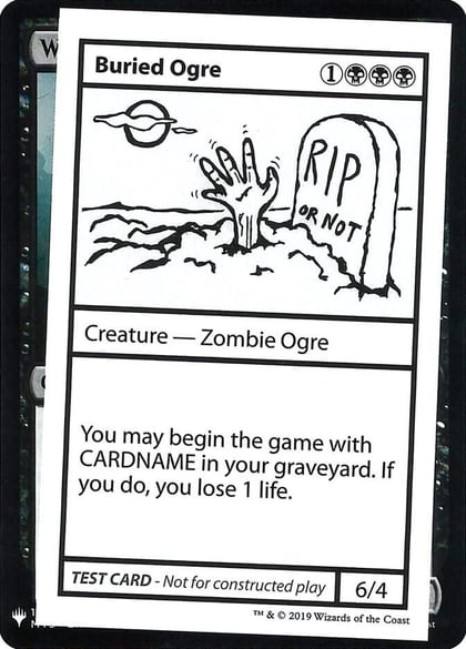 Buried Ogre, Mystery Booster: Convention Edition Exclusives #202686