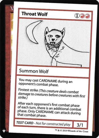 Throat Wolf, Mystery Booster: Convention Edition Exclusives #202702