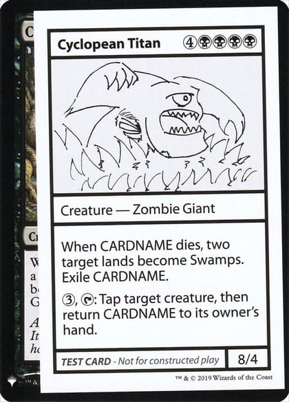 Cyclopean Titan, Mystery Booster: Convention Edition Exclusives #202704