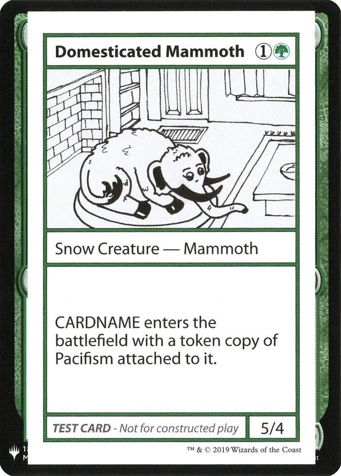 Domesticated Mammoth, Mystery Booster: Convention Edition Exclusives #202707
