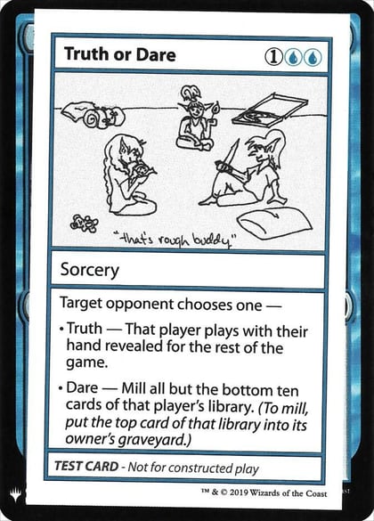 Truth or Dare, Mystery Booster: Convention Edition Exclusives #202710