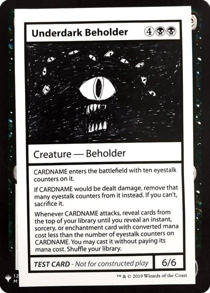 Underdark Beholder, Mystery Booster: Convention Edition Exclusives #202712