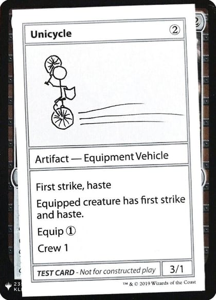 Unicycle, Mystery Booster: Convention Edition Exclusives #202715