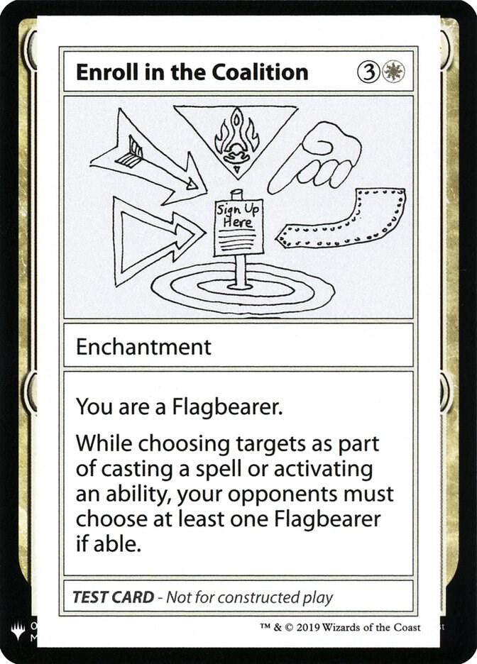 Enroll in the Coalition, Mystery Booster: Convention Edition Exclusives #202716