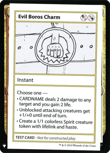 Evil Boros Charm, Mystery Booster: Convention Edition Exclusives #202720