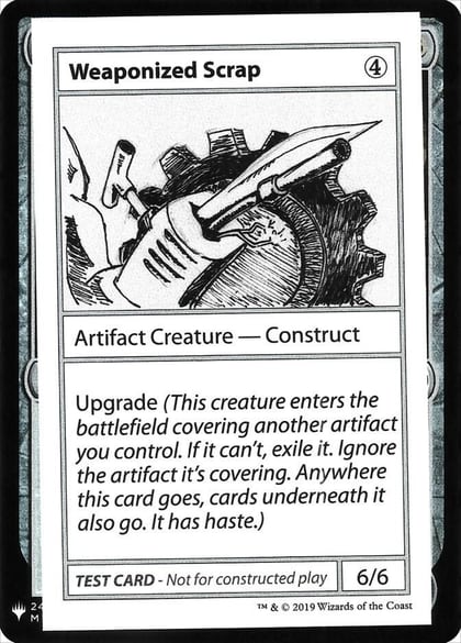 Weaponized Scrap, Mystery Booster: Convention Edition Exclusives #202722