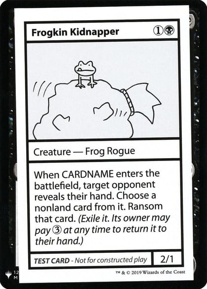 Frogkin Kidnapper, Mystery Booster: Convention Edition Exclusives #202728