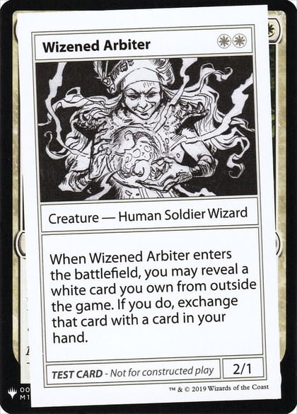 Wizened Arbiter, Mystery Booster: Convention Edition Exclusives #202729