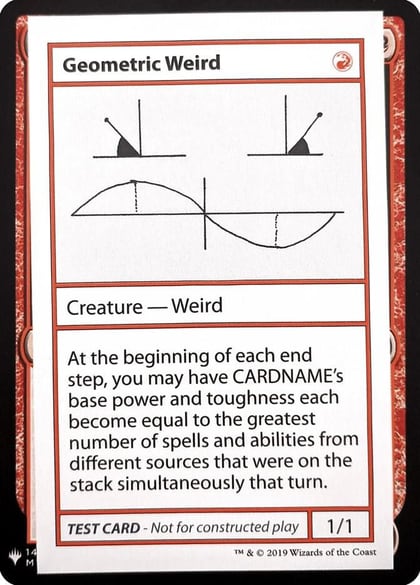 Geometric Weird, Mystery Booster: Convention Edition Exclusives #202735