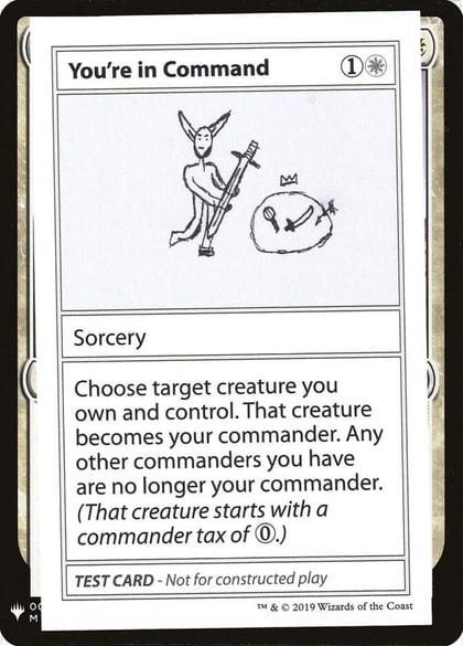 You're In Command, Mystery Booster: Convention Edition Exclusives #202737