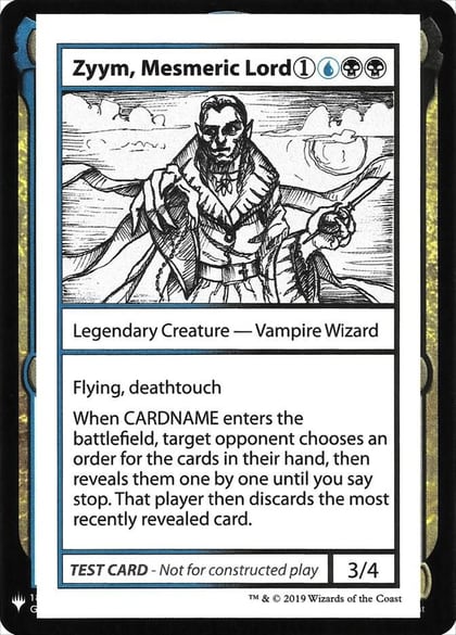Zyym, Mesmeric Lord, Mystery Booster: Convention Edition Exclusives #202738
