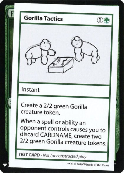 Gorilla Tactics, Mystery Booster: Convention Edition Exclusives #202740