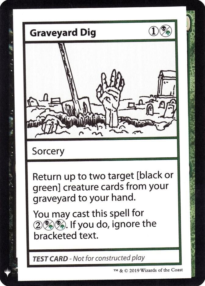 Graveyard Dig, Mystery Booster: Convention Edition Exclusives #202741
