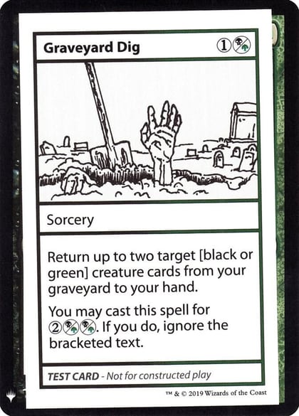 Graveyard Dig, Mystery Booster: Convention Edition Exclusives #202741